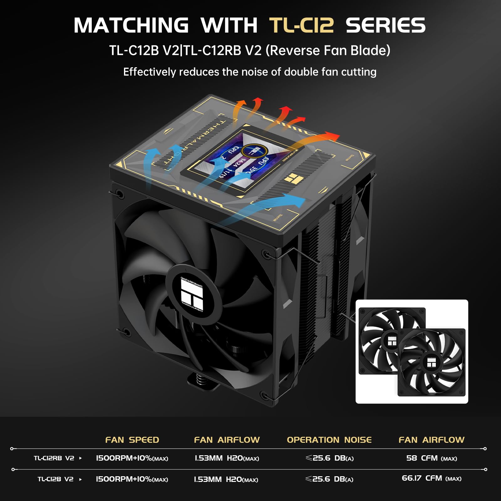 Amazon.co.jp: Thermalright Burst Assassin 120ビジョンデジタルCPU